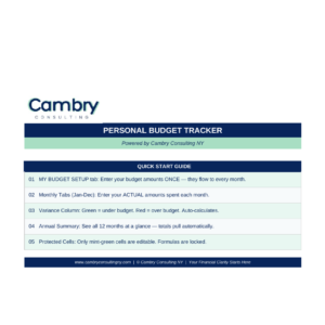Personal Budget Tracker